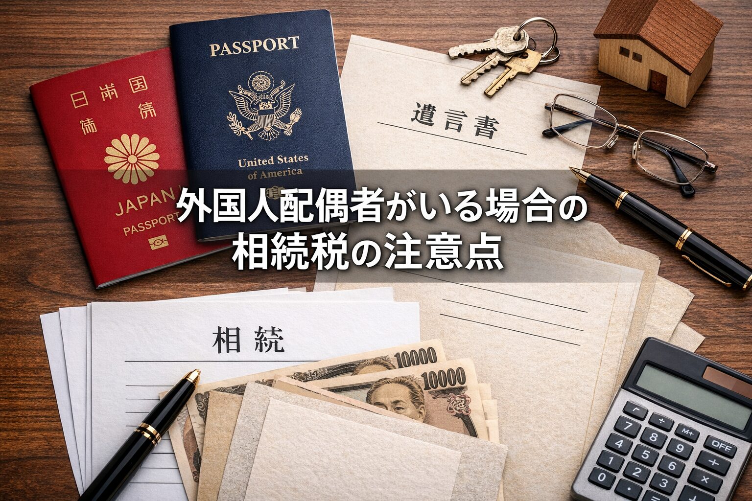 【ケース別】外国人配偶者が関わる場合の相続を税理士が解説します