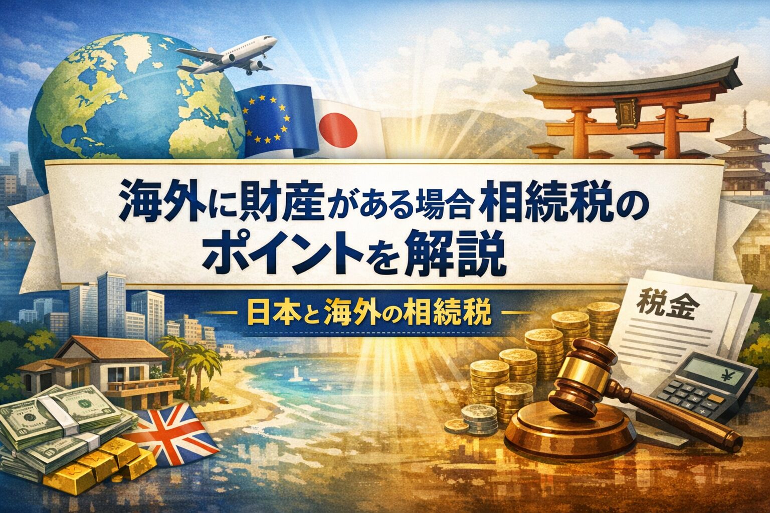 海外に財産がある場合の相続税のポイント